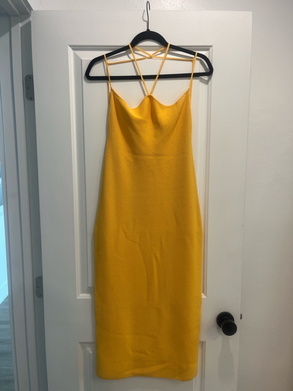 Strappy Halter Knit dress